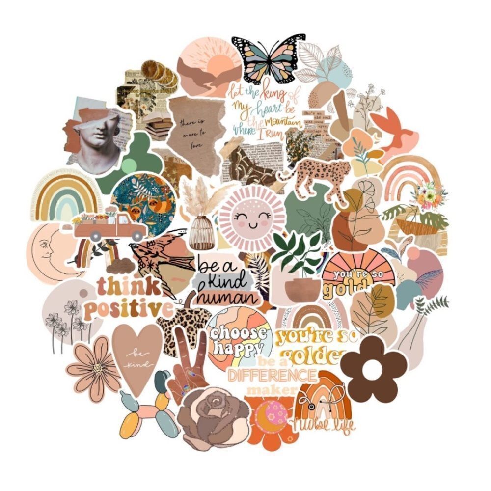 50pc Vinyl Sticker Set 